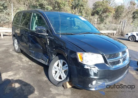 2018 Dodge Grand Caravan Sxt из США, поврежденный, VIN 2C4RDGCG1JR240257